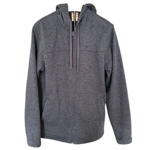 Red Head Gray Zip Hoodie Jacket Size Medium Casual Outdoor